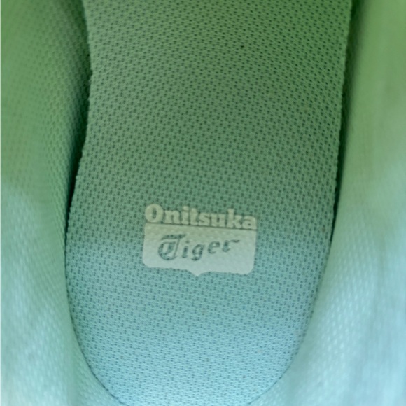 Onitsuka Tiger by ASICS Mexico 66 Slip On Green Cream Sneakers NWOT - Picture 10 of 11